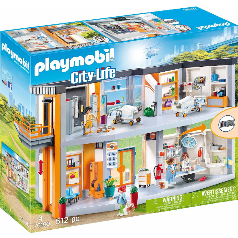 Playmobil City Life - Μεγάλο Ιατρικό Κέντρο 70190