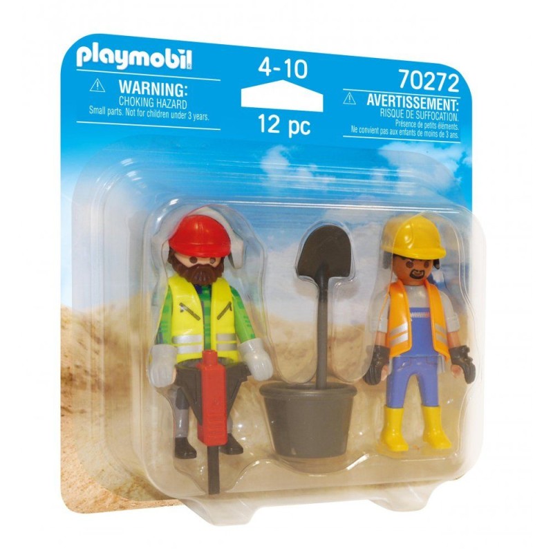 Playmobil Duo Pack - Εργάτες Οικοδομών 70272