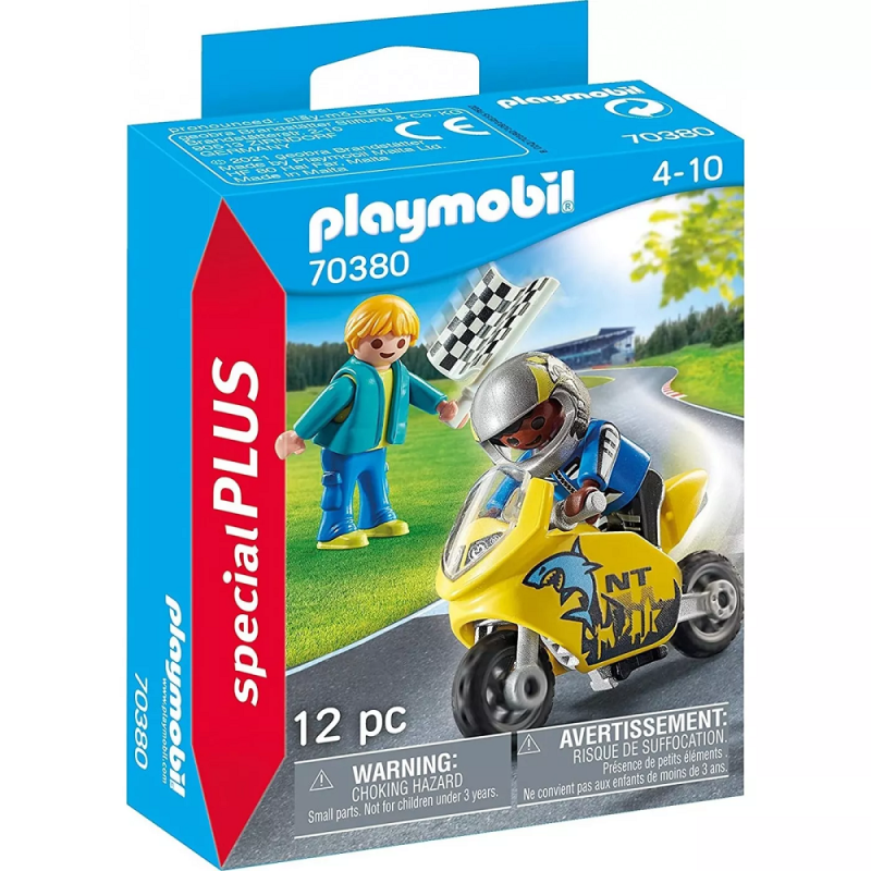 Playmobil Special Plus - Παιδάκια Σε Αγώνες Μοτοσυκλέτας 70380