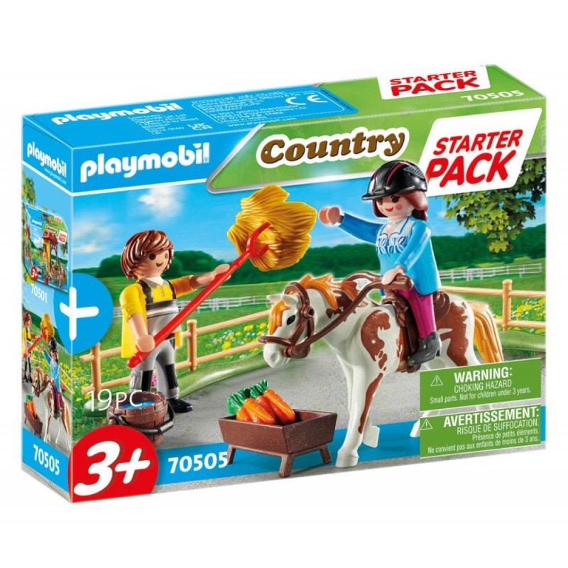 Playmobil Starter Pack - Φροντίζοντας Το Άλογο 70505