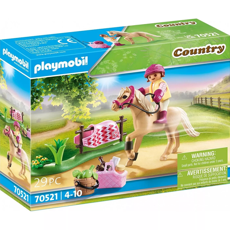 Playmobil Country - Αναβάτρια Με German Πόνυ 70521