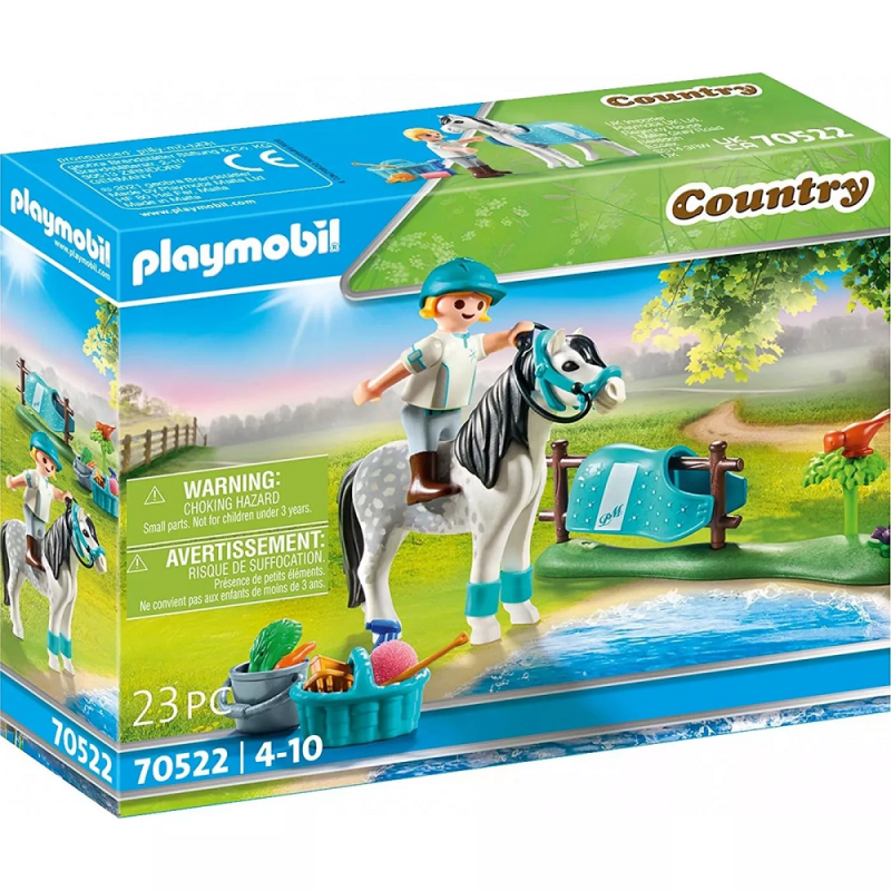 Playmobil Country - Αναβάτρια Με Classic Πόνυ 70522