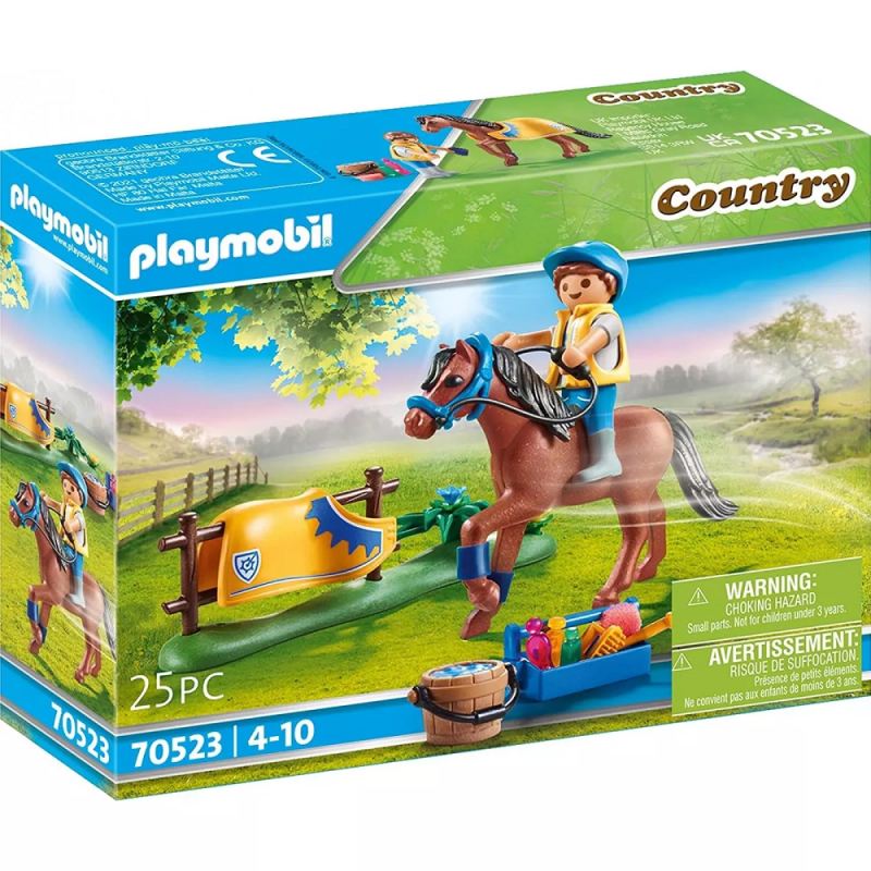 Playmobil Country - Αναβάτης Με Welsh Πόνυ 70523