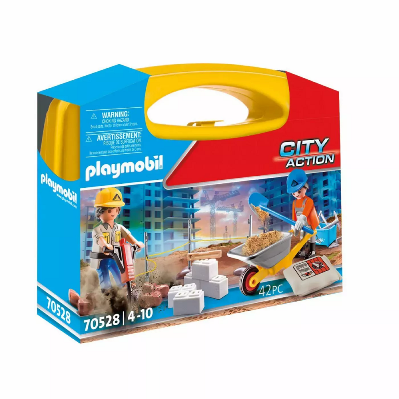 Playmobil City Action - Maxi Βαλιτσάκι, Τεχνικά Έργα 70528