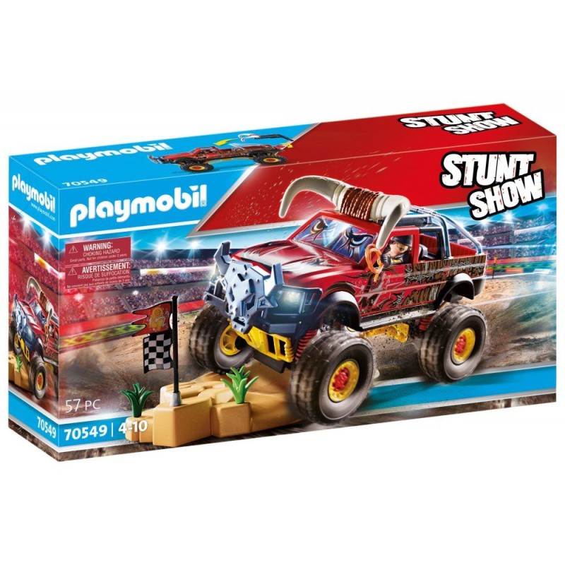 Playmobil Stunt Show - Monster Truck Κόκκινος Ταύρος 70549