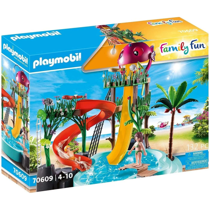 Playmobil Family Fun - Aqua Park Με Νεροτσουλήθρες 70609