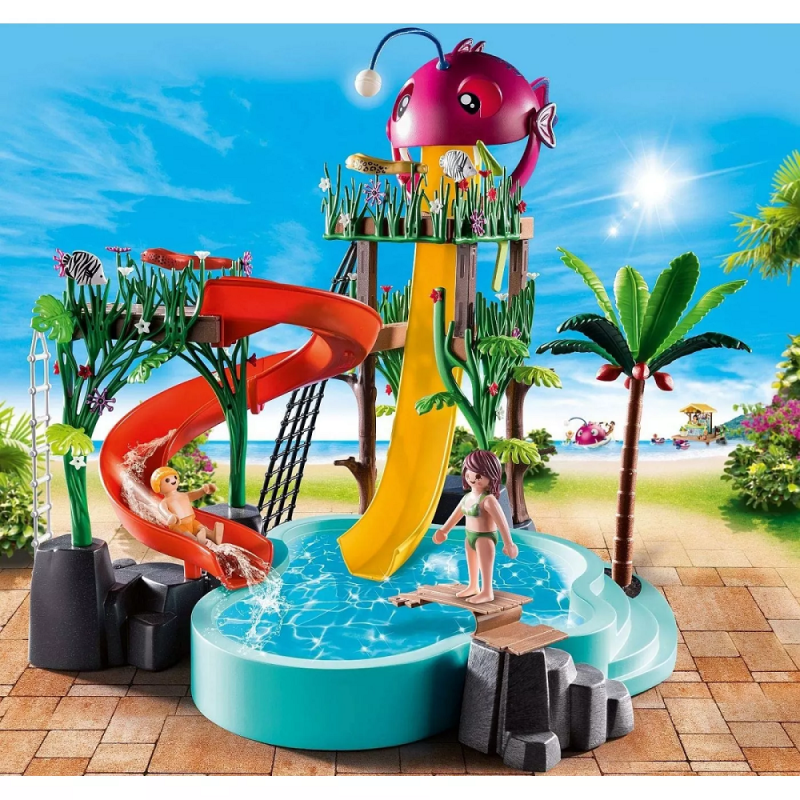 Playmobil Family Fun - Aqua Park Με Νεροτσουλήθρες 70609