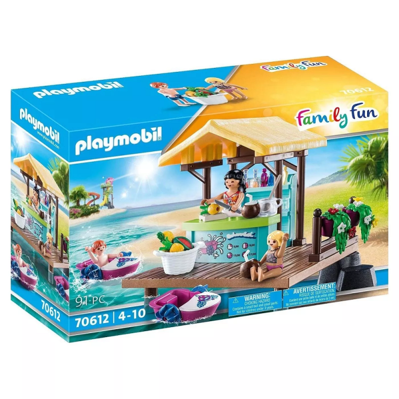 Playmobil Family Fun - Πλωτό Μπαρ Και Παραθεριστές 70612