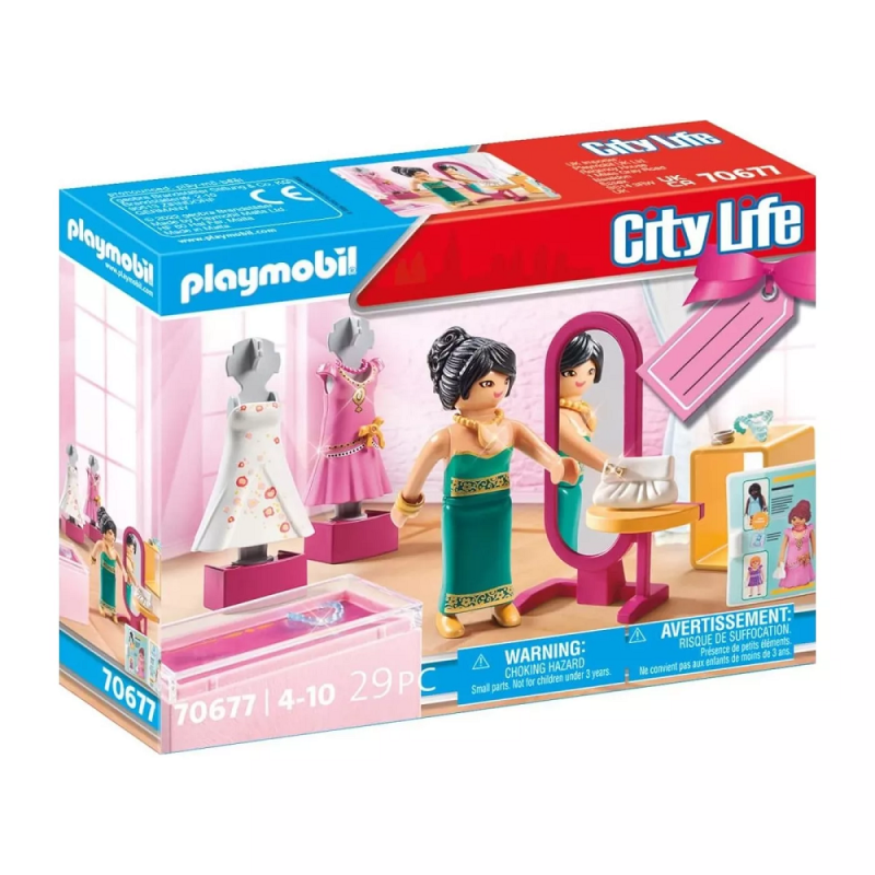 Playmobil City Life - Gift Set, Κατάστημα Μόδας 70677