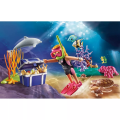 Playmobil Family Fun - Gift Set, Δύτρια Με Σεντούκι Θησαυρού 70678
