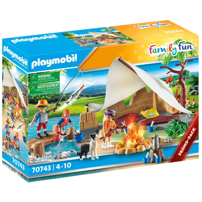 Playmobil Family Fun - Κατασκήνωση Στην Εξοχή 70743