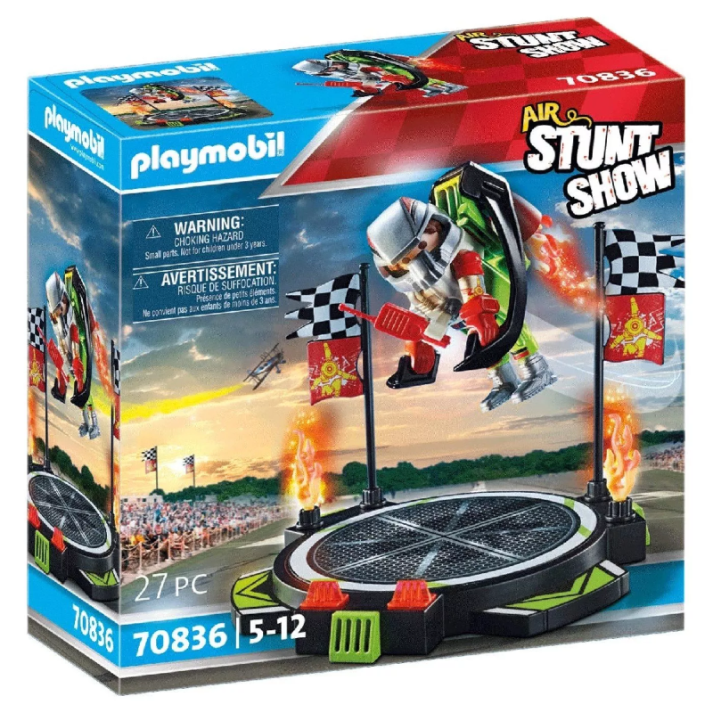 Playmobil Air Stuntshow - Πτήση Με Jetpack 70836
