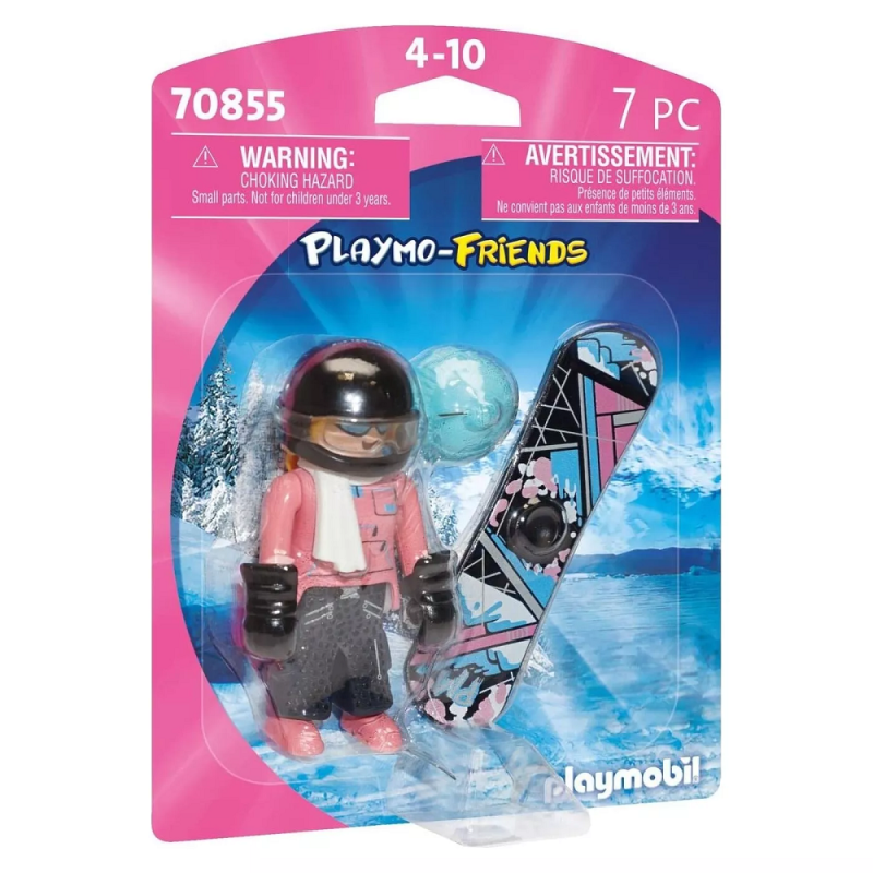 Playmobil Playmo-Friends - Αθλήτρια Snowboard 70855
