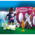 Playmobil Special Plus - Γυναίκα Ποδοσφαιριστής Με Τοίχο Εξάσκησης 70875