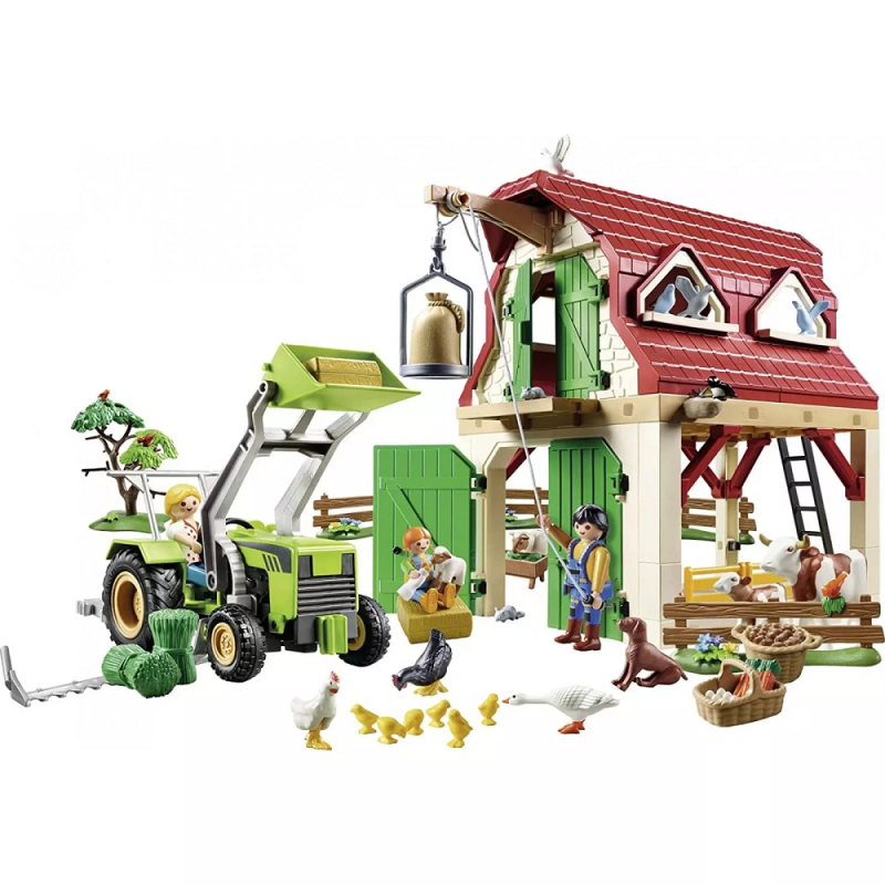 Playmobil Country - Φάρμα Με Ζώα Και Τρακτέρ 70887