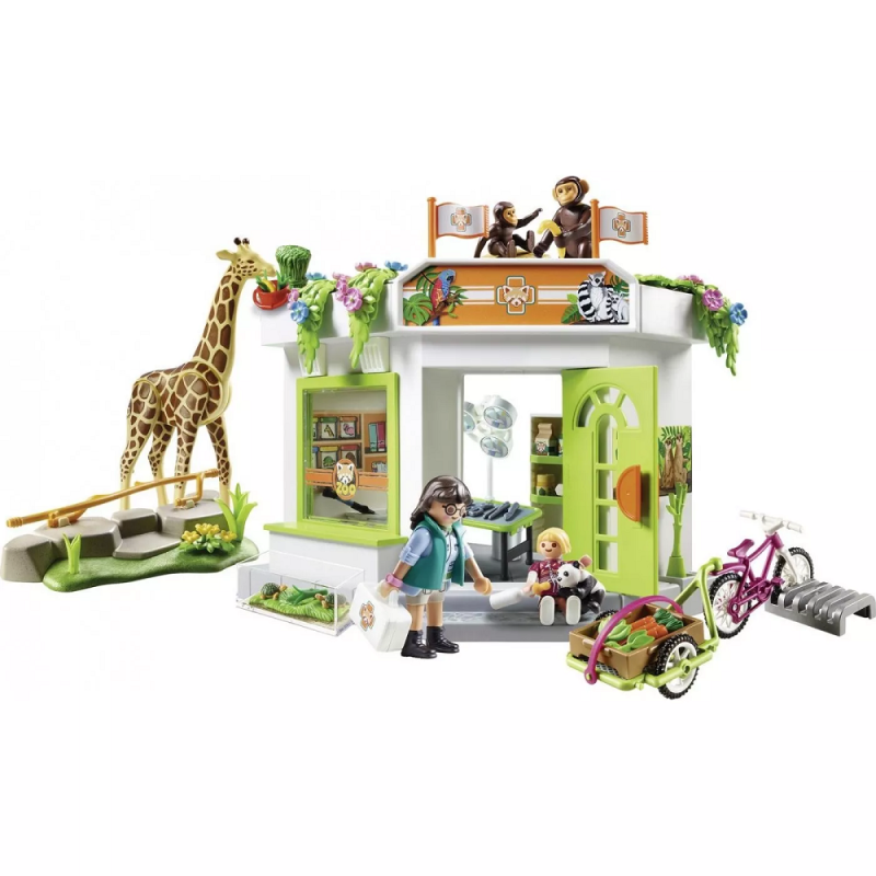 Playmobil Family Fun - Κτηνιατρείο Ζωολογικού Κήπου 70900