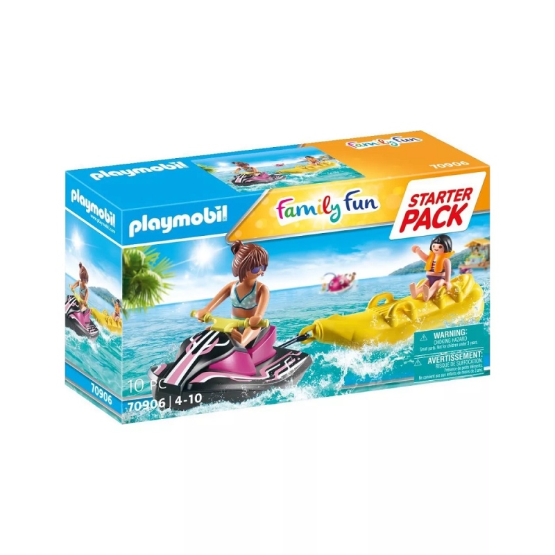 Playmobil Starter Pack - Jet Ski Και Φουσκωτή Μπανάνα 70906