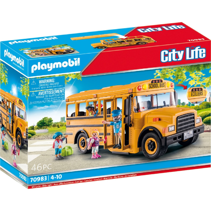 Playmobil City Life - Σχολικό Λεωφορείο Με Μαθητές 70983