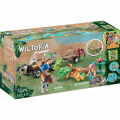 Playmobil Wiltopia - Φροντιστές Ζώων Με Εξερευνητικό Όχημα 71011