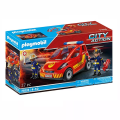 Playmobil City Action - Μικρό Όχημα Πυροσβεστικής Με Πυροσβέστες 71035