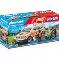 Playmobil City Life - Όχημα Πρώτων Βοηθειών Με Διασώστες 71037