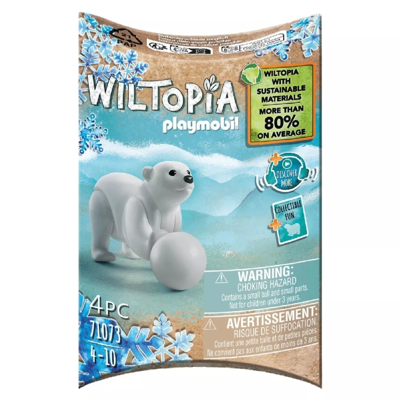 Playmobil Wiltopia - Μωρό Πολική Αρκούδα 71073