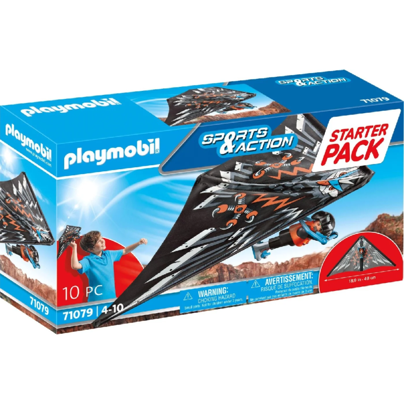 Playmobil Sports & Action - Starter Pack Πτήση Με Ανεμόπτερο 71079