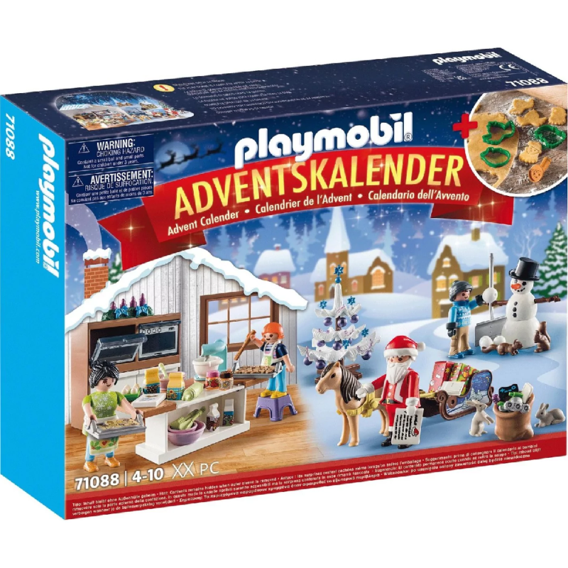 Playmobil City Life - Χριστουγεννιάτικο Ημερολόγιο, Χριστουγεννιάτικος Φούρνος 71088