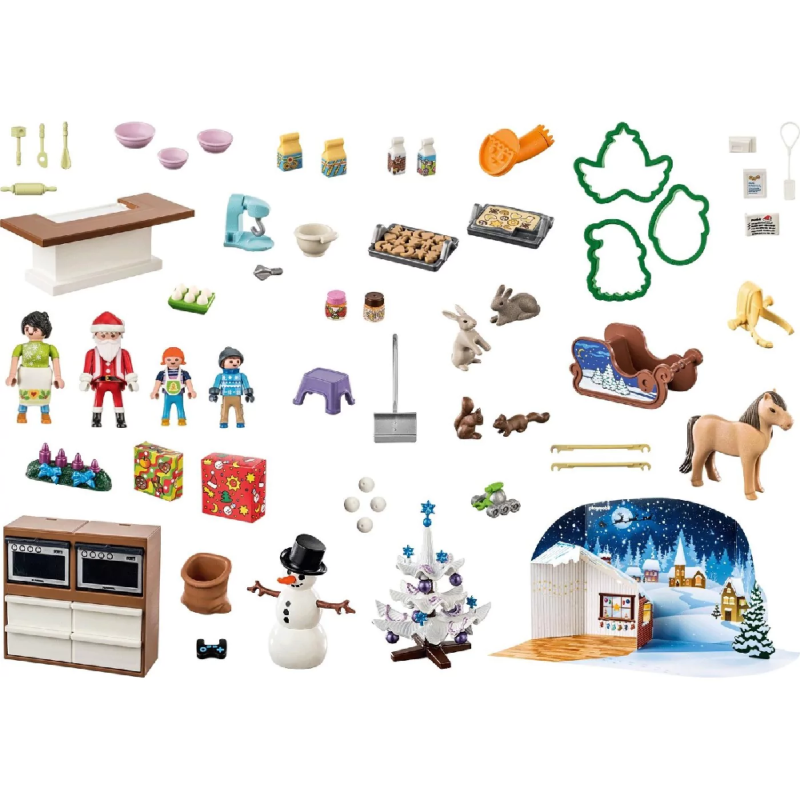 Playmobil City Life - Χριστουγεννιάτικο Ημερολόγιο, Χριστουγεννιάτικος Φούρνος 71088