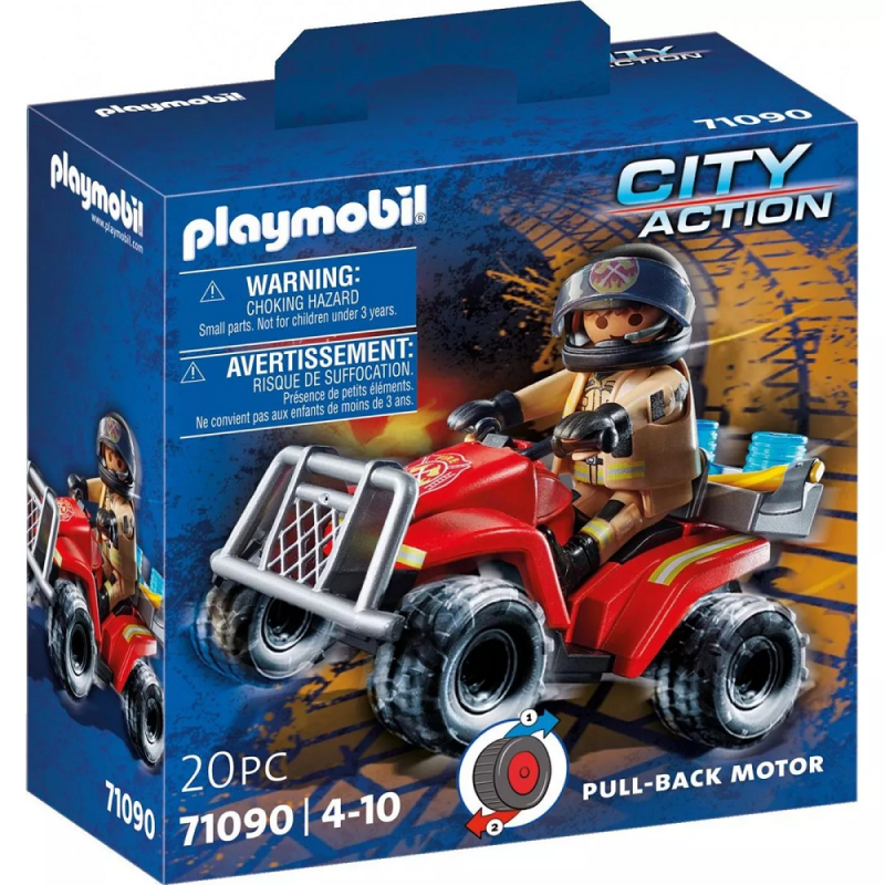 Playmobil City Action - Πυροσβέστης Με Γουρούνα 4X4 71090
