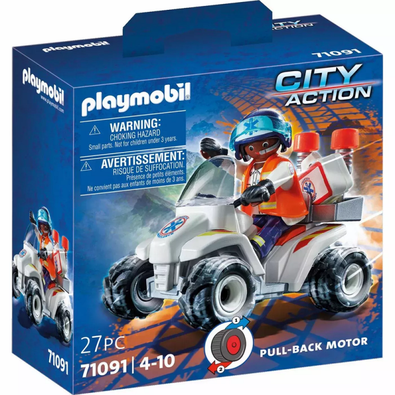 Playmobil City Action - Διασώστρια Με Γουρούνα 4X4 71091