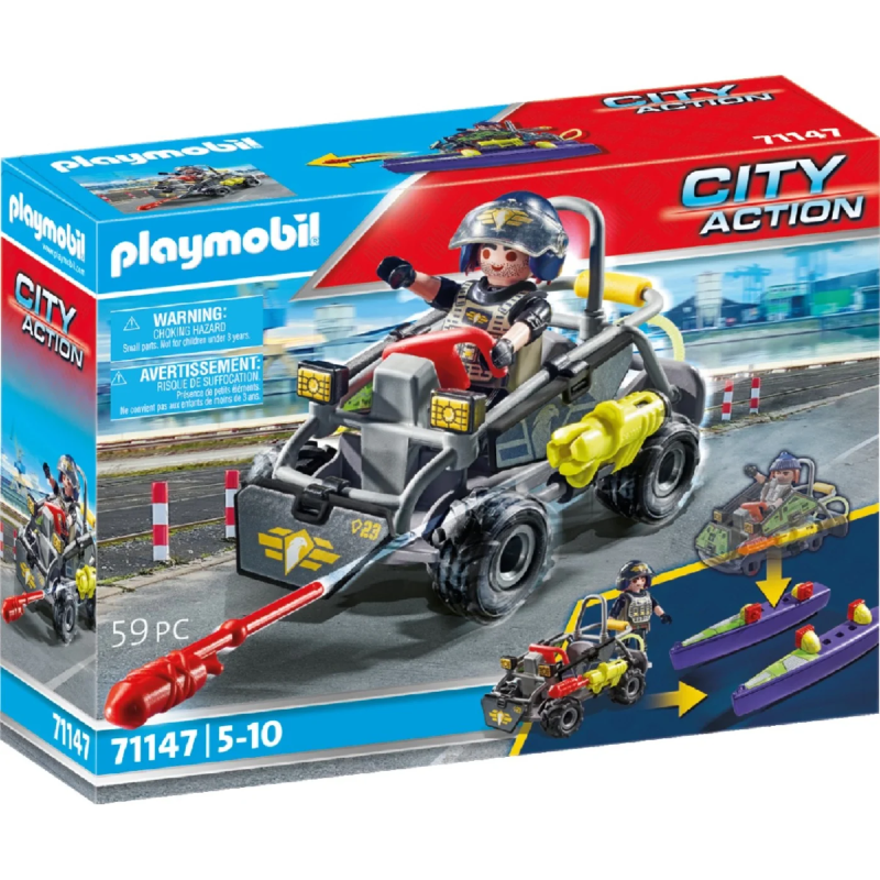 Playmobil City Action - Αμφίβιο Όχημα Ειδικών Δυνάμεων 71147