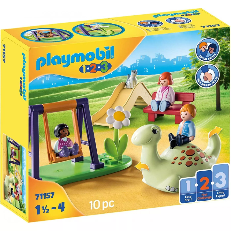 Playmobil 1.2.3 - Παιδική Χαρά 71157