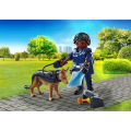 Playmobil Special Plus - Αστυνομικός Με Σκύλο-Ανιχνευτή 71162