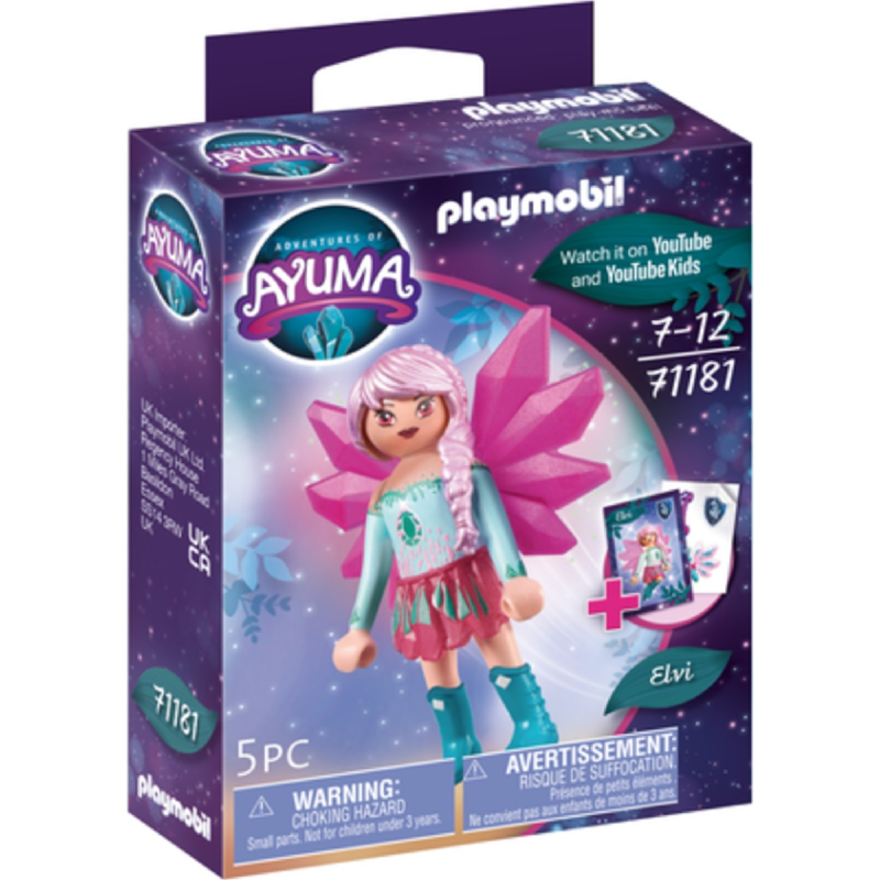 Playmobil Adventures Of Ayuma - Crystal Fairy Elvi 71181