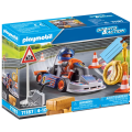 Playmobil Sports & Action - Gift Set, Αγώνας Go-Kart 71187