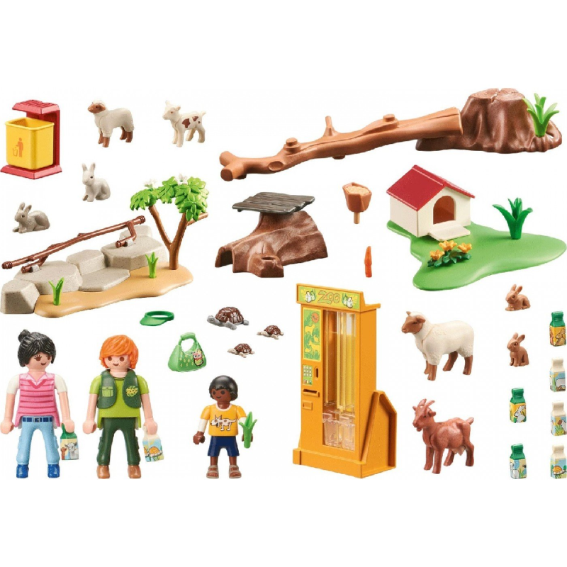 Playmobil Family Fun - Ζωολογικός Κήπος Με Ήμερα Ζωάκια 71191