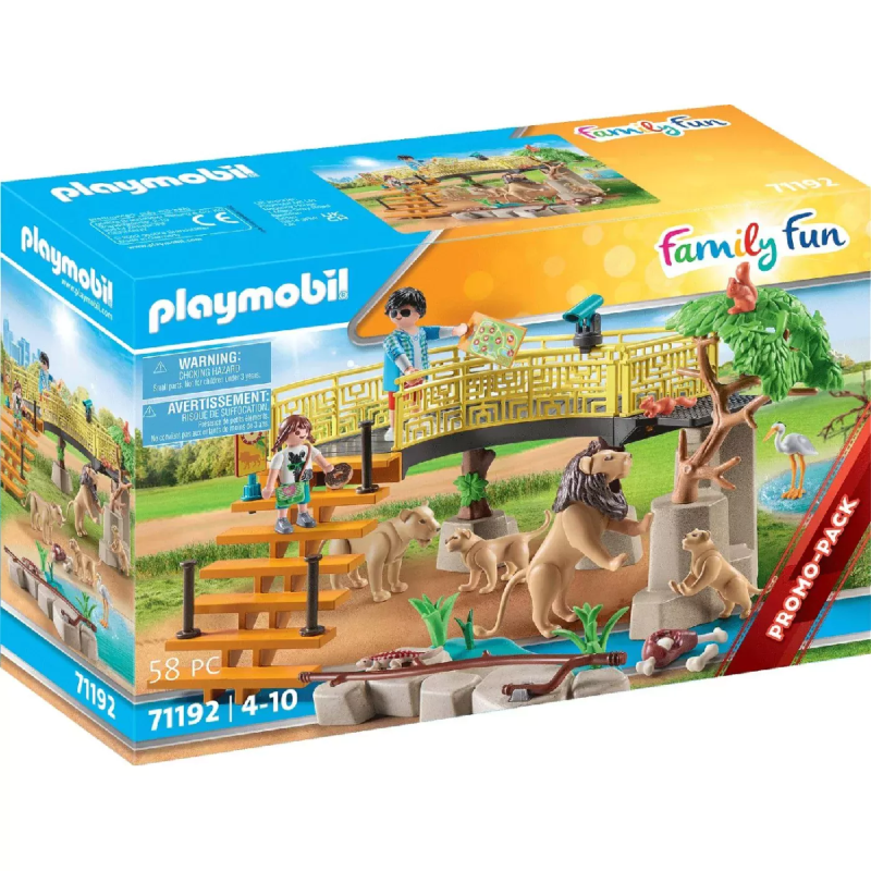 Playmobil Family Fun - Οικογένεια Λιονταριών 71192