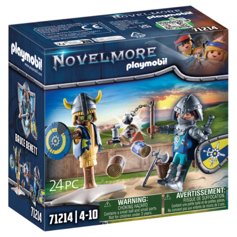 Playmobil Novelmore - Ιππότης Και Σκιάχτρο 71214