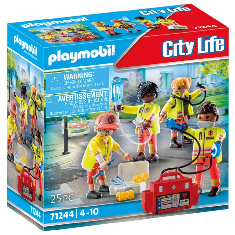 Playmobil City Life - Ομάδα Διάσωσης 71244