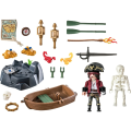 Playmobil Pirates – Starter Pack Πειρατής Με Βαρκούλα Και Θησαυρό 71254