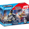 Playmobil City Action - Starter Pack Αστυνομική Καταδίωξη Ληστή Κοσμημάτων 71255