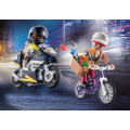 Playmobil City Action - Starter Pack Αστυνομική Καταδίωξη Ληστή Κοσμημάτων 71255