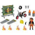 Playmobil Stuntshow - Starter Pack Ακροβατικά Με Μηχανή Motocross 71256