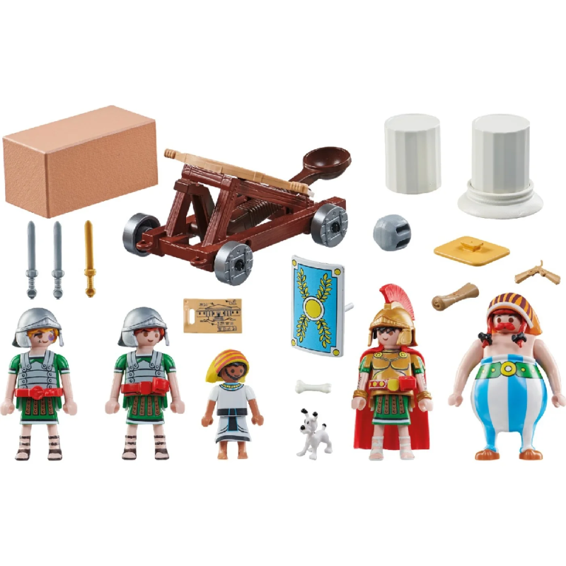 Playmobil Asterix - Ο Νουμερομπίς Και Η Κατασκευή Του Παλατιού 71268