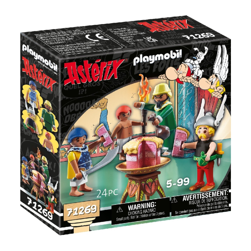 Playmobil Asterix - Η Δηλητηριασμένη Τούρτα Του Πυραμιδονίς 71269