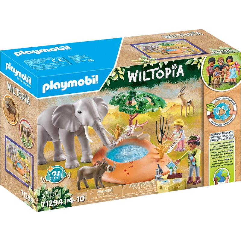 Playmobil Wiltopia - Εξερευνητές Και Ελέφαντας 71294