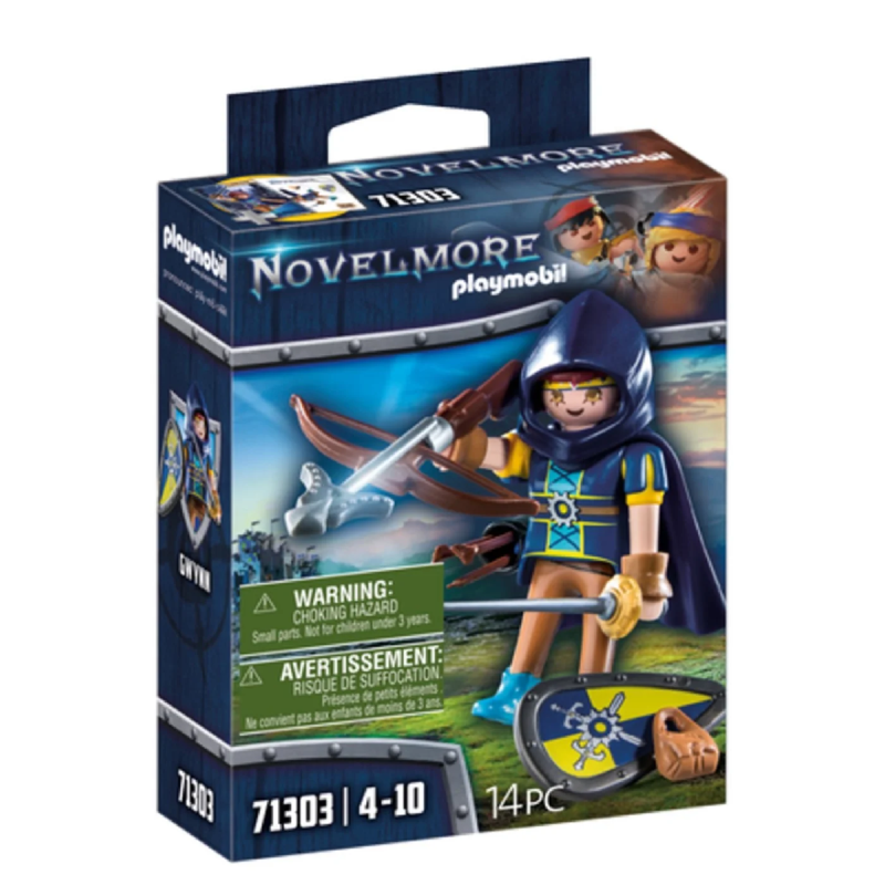 Playmobil Novelmore - Η Gwynn Με Εξοπλισμό Μάχης 71303