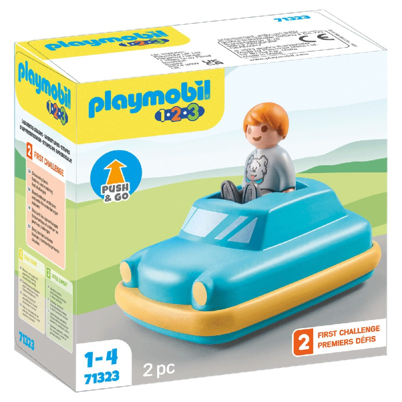 Playmobil 1.2.3 - Συγκρουόμενο Αυτοκινητάκι 71323
