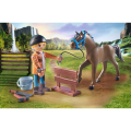 Playmobil Horses Of Waterfall - Ο Πεταλωτής Ben Με Το Άλογο Achilles 71357